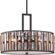 GEMMA 3LT lampa wisząca Vintage Bronze Elstead Lighting